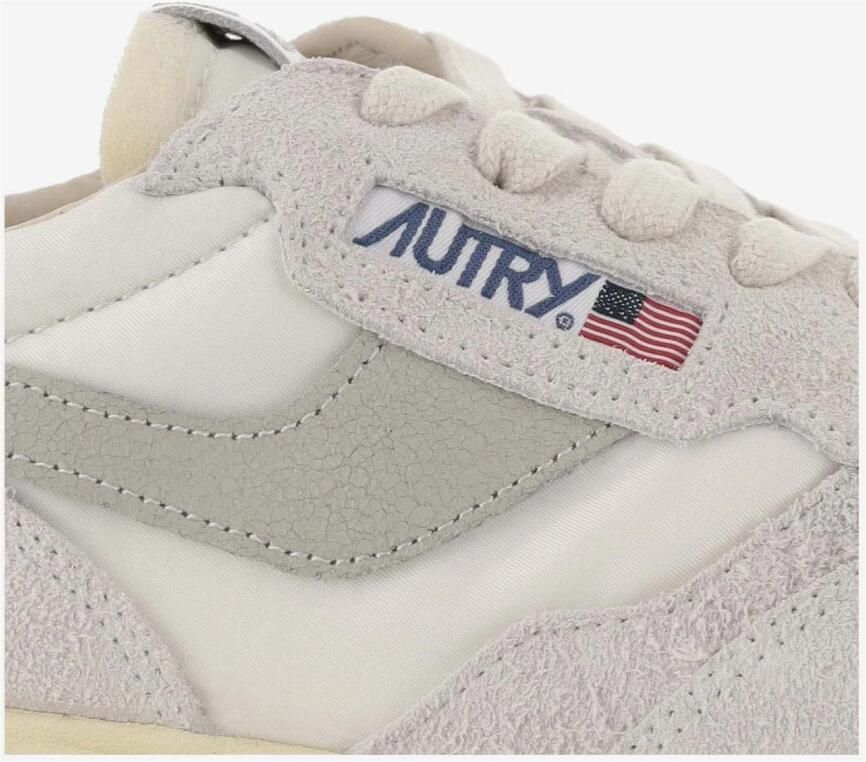 Autry Reelwind Sneakers Vintage-geïnspireerde Prestatieschoenen Beige - Foto 3