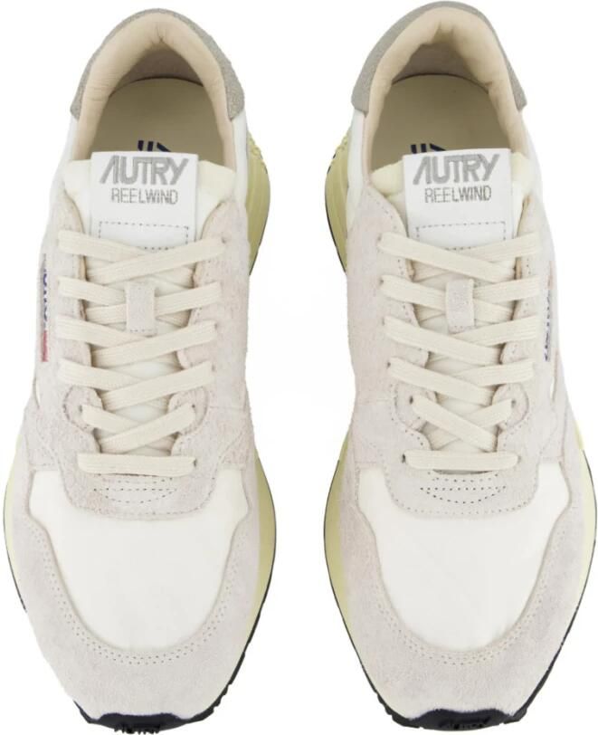 Autry Reelwind Sneakers Vintage-geïnspireerde Prestatieschoenen Beige - Foto 2