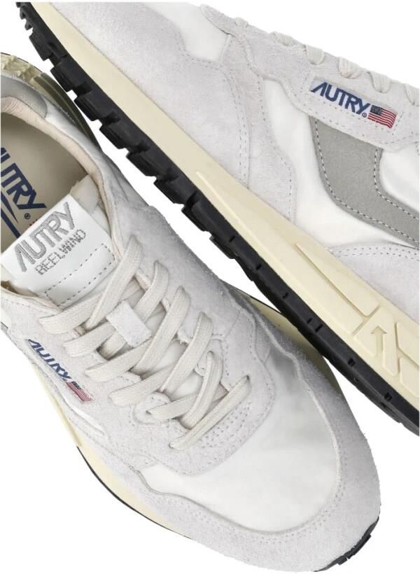 Autry Reelwind Sneakers Vintage-geïnspireerde Prestatieschoenen Beige - Foto 8
