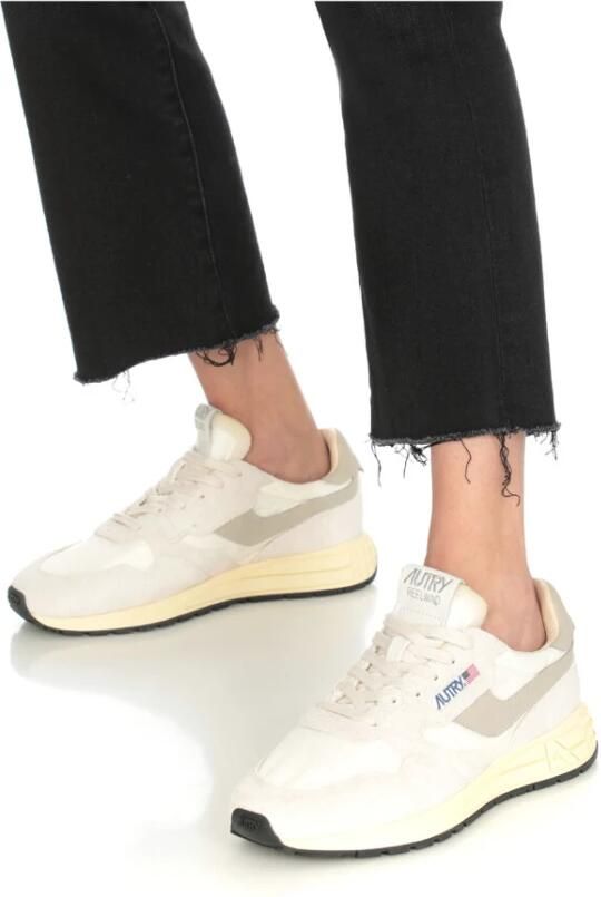 Autry Reelwind Sneakers Vintage-geïnspireerde Prestatieschoenen Beige - Foto 10