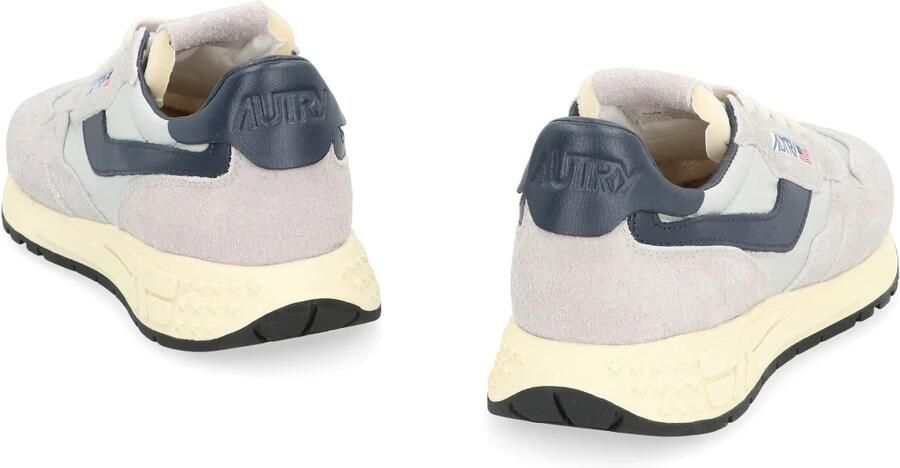 Autry Reelwind Lage Sneakers in Grijs en Space Nylon en Suède Multicolor Heren - Foto 2