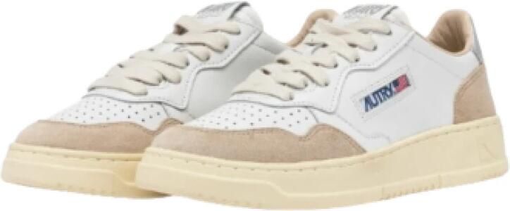 Autry Witte tennissneakers met suède inzetstukken White Dames - Foto 7