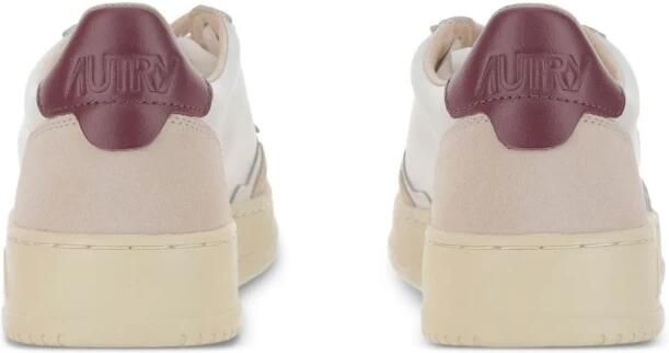 Autry Witte en Bordeaux Suede Sneakers - Foto 2