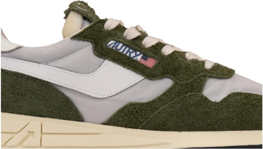 Autry Reelwind Nylon en Suède Sneakers Multicolor Heren