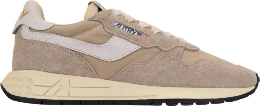 Autry Beige Nylon Sneakers met Suède Inzet Multicolor - Foto 3