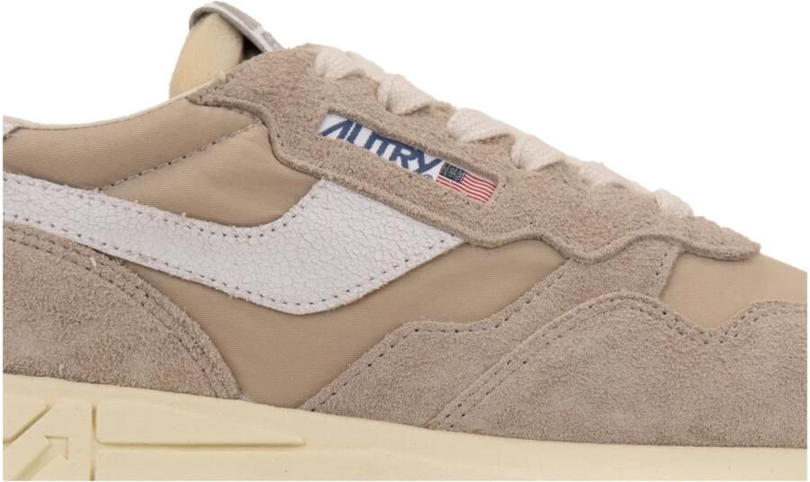 Autry Beige Nylon Sneakers met Suède Inzet Multicolor - Foto 2