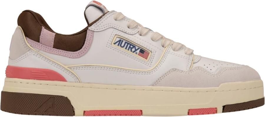 Autry Sneaker met kleurdetails en comfortabel materiaal White Dames - Foto 3