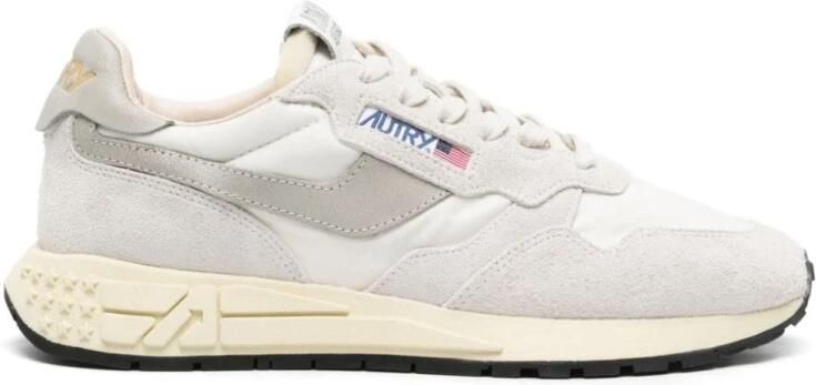 Autry Witte platte schoenen White Heren - Foto 3