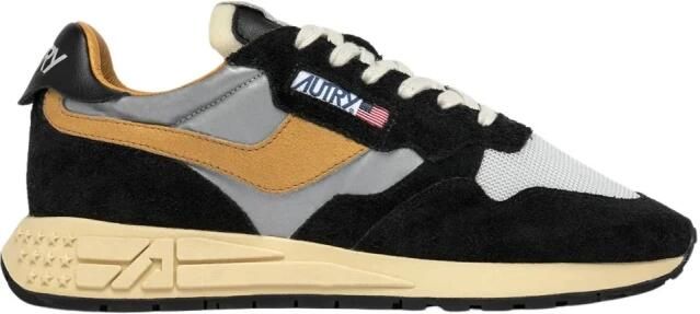 Autry MultiColour Sneakers Reelwind Kalfsleer Multicolor Heren