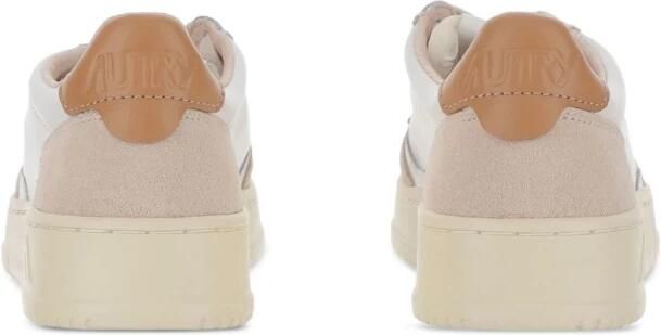 Autry Witte leren sneakers met suède details - Foto 6