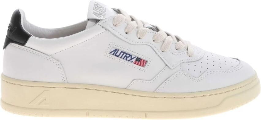 Autry Lage Sneakers Baskets Medalist Low cuir blanc - Foto 5
