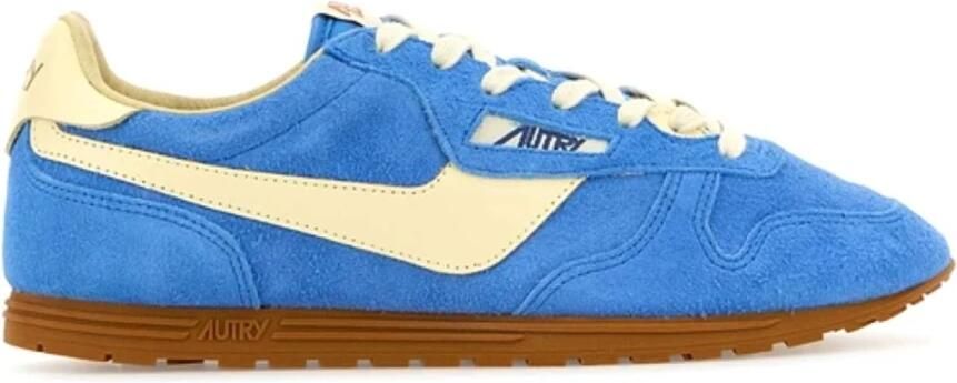 Autry Blauwe Sneakers voor Mannen Stijlvol Comfort