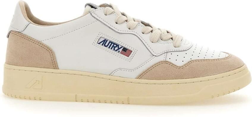 Autry Action low top sneakers heren leer leer rubber Stof 39 Wit - Foto 2