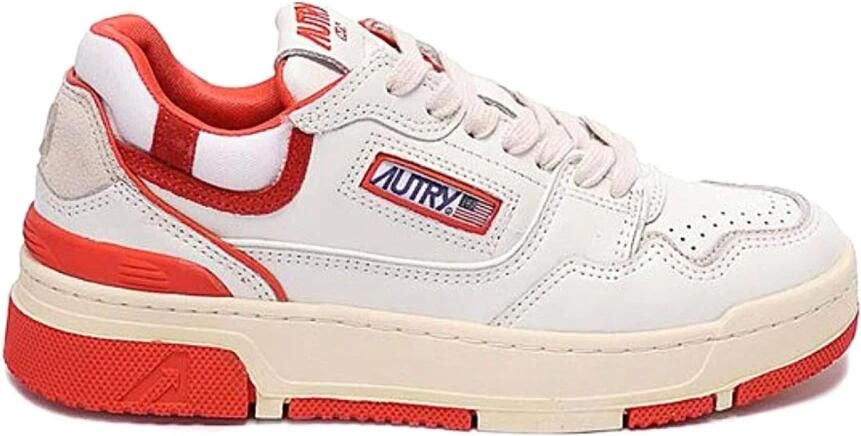 Autry Witte Sneakers met Pinaforemetal Breedte White Dames - Foto 3