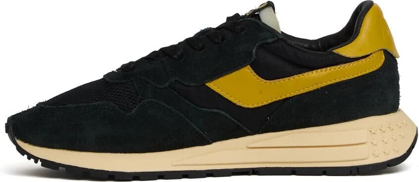 Autry Zwarte Sneakers met Nylon en Suède Inzetstukken Black Heren - Foto 9