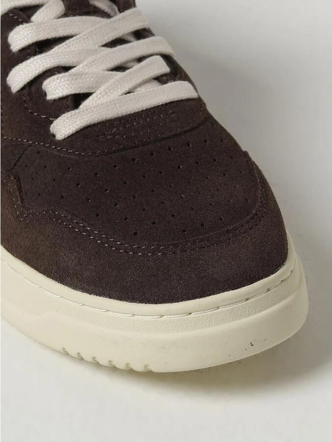 Autry Bruine Suède Sneakers met Blauw Detail - Foto 2