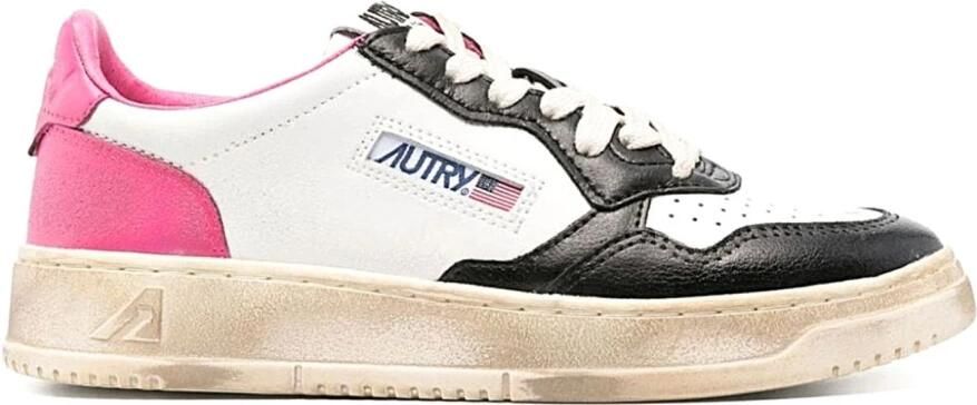 Autry Multikleur Sneakers met Vintage Stijl Multicolor Dames