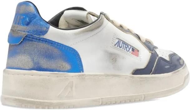 Autry Vintage Lage Leren Sneakers