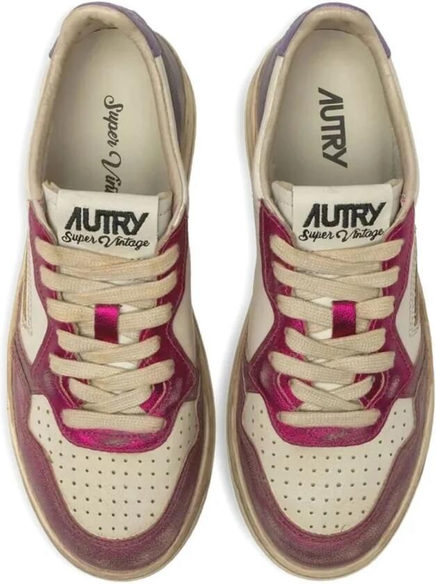 Autry Vintage Lage Suède Sneakers