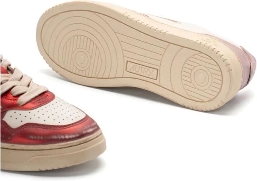 Autry Vintage Lage Top Dames Sneakers Multicolor Dames
