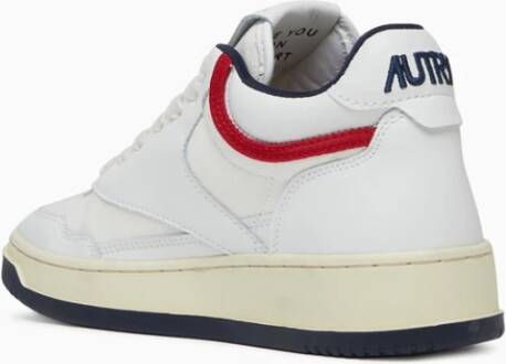 Autry Vintage stijl hoge sneakers White Dames - Foto 3