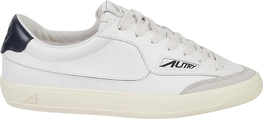 AUTRY Lage Sneakers Heren Windscape Low Man Suède Wit