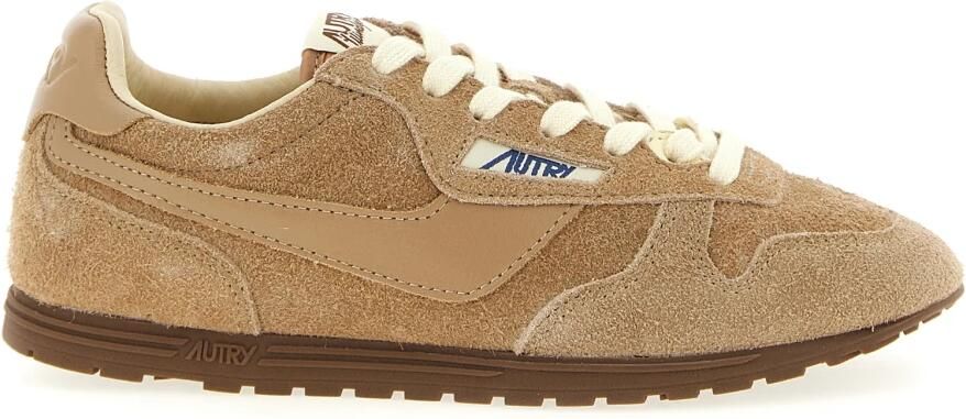 Autry Windspin Shaved Suede Sneakers
