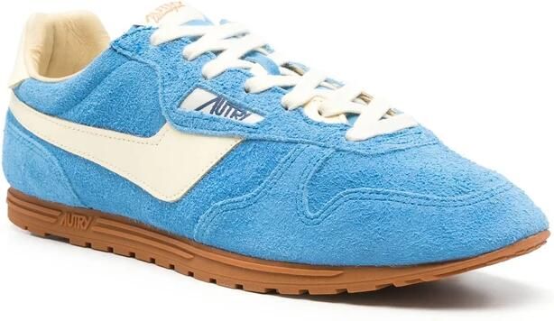 Autry Blauwe Sneakers voor Mannen Stijlvol Comfort