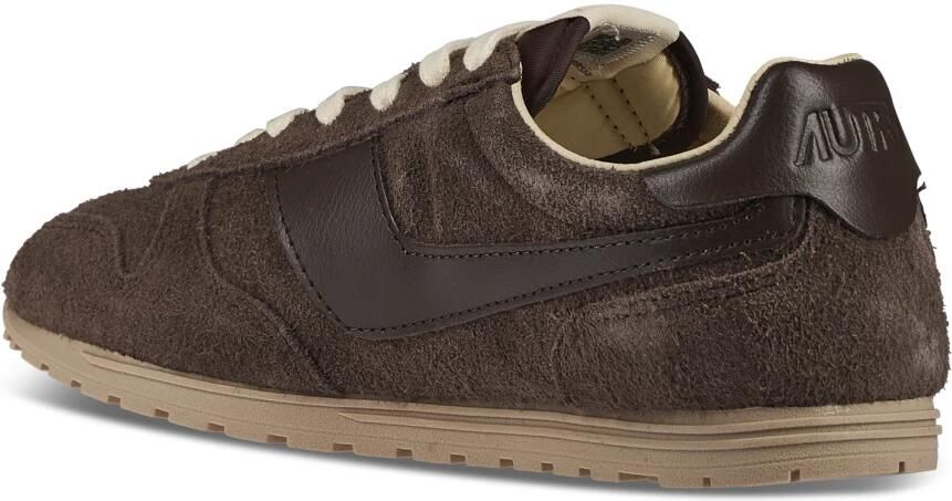 Autry Low-Top Sneakers Contemporary Suede And Leather Sneakers in zwart