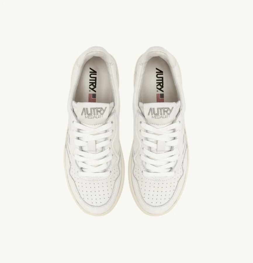 Autry Witte Leren Medalist Lage Sneakers - Foto 4