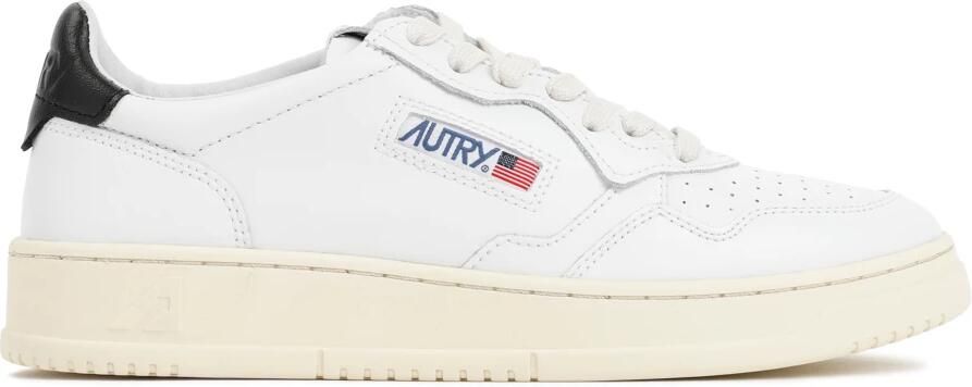 Autry Stylish Leather Upper Court Sneakers with Lace-up Closure for Everyday - Foto 6