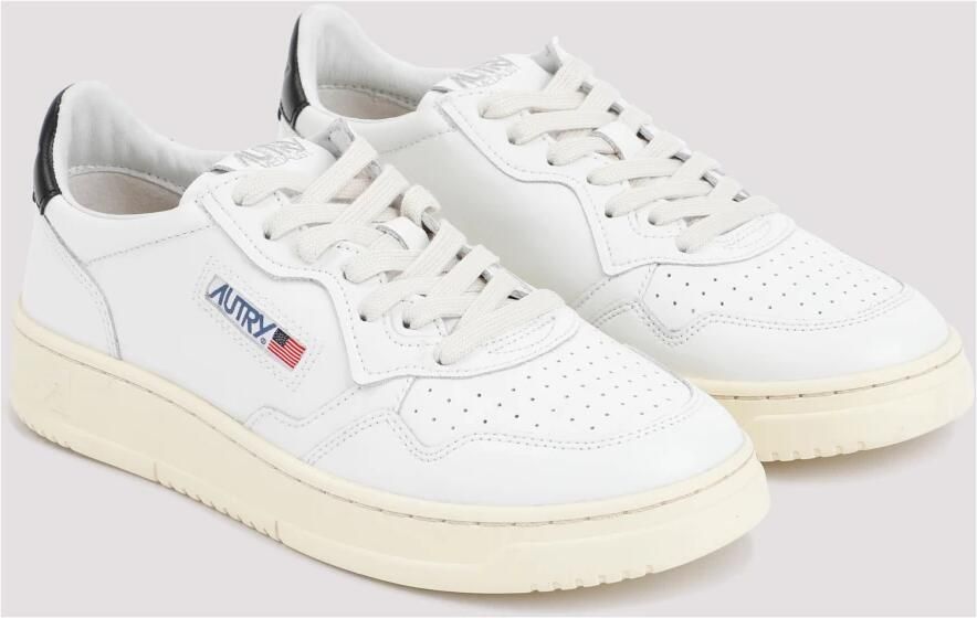 Autry Stylish Leather Upper Court Sneakers with Lace-up Closure for Everyday - Foto 4