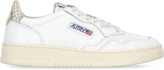 Autry Witte Leren Sneakers met Animalier Patroon - Foto 2