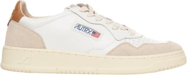 Autry Witte Leren Sneakers met Geperforeerd Ontwerp - Foto 3