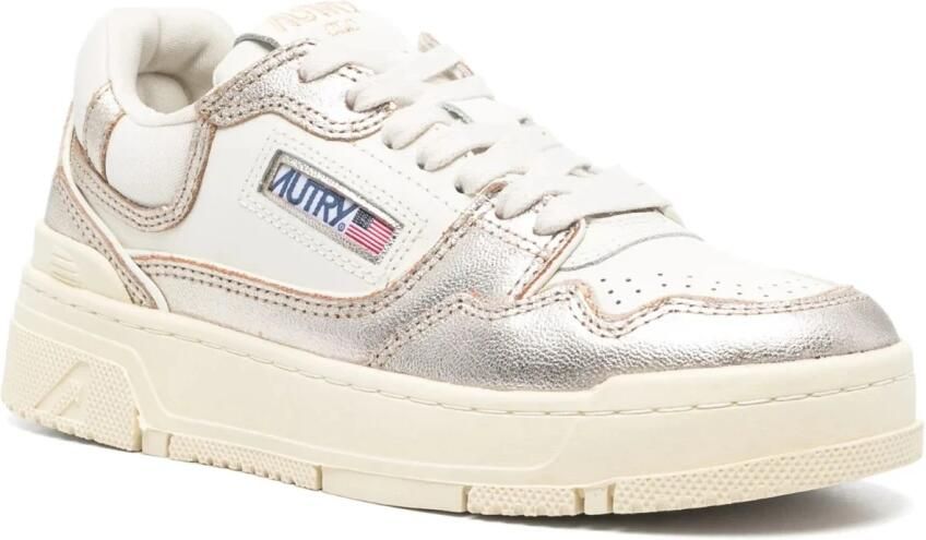 Autry CLC sneaker van leer met metallic details