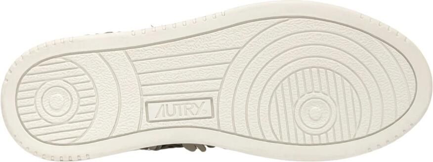 Autry Witte Patent Bloem Sneaker