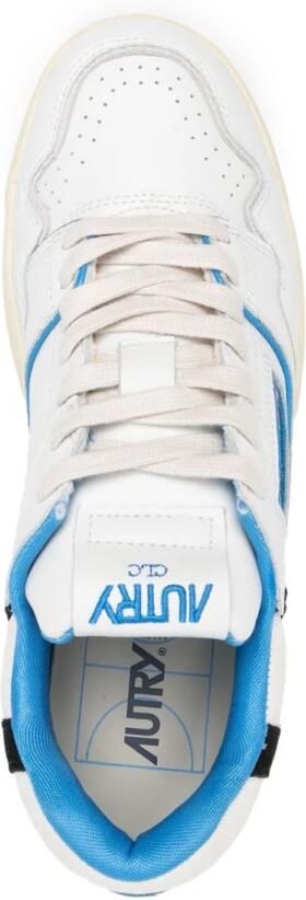 Autry Moderne CLC Sneakers met Levendig Basketbal-geïnspireerd Design White Heren - Foto 9