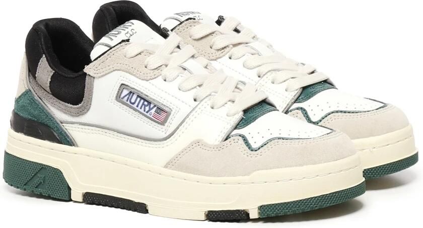 Autry Witte Sneakers Laag Profiel Stijlvol Ontwerp