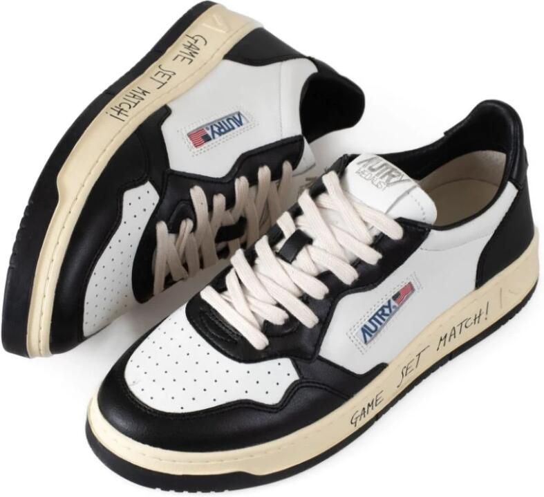 Autry Witte Sneakers Twee-Tinten Geperforeerd Ontwerp - Foto 2