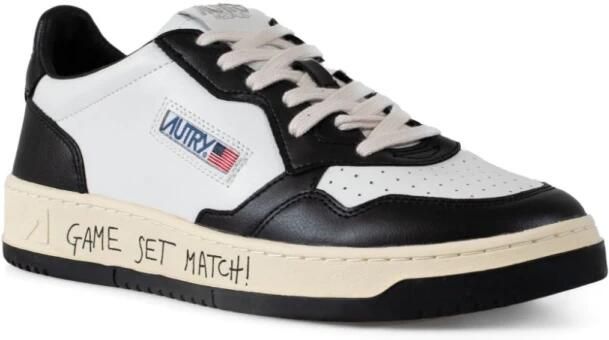 Autry Witte Sneakers Twee-Tinten Geperforeerd Ontwerp - Foto 4