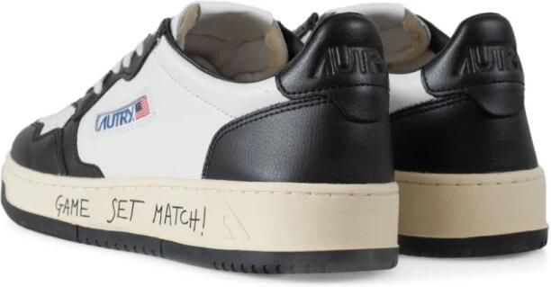 Autry Witte Sneakers Twee-Tinten Geperforeerd Ontwerp - Foto 5