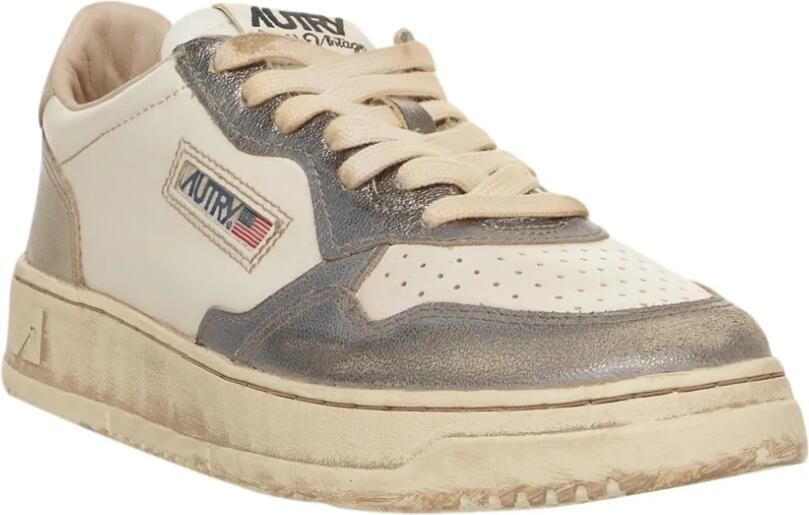 Autry Witte Sneakers Vintage Stijl