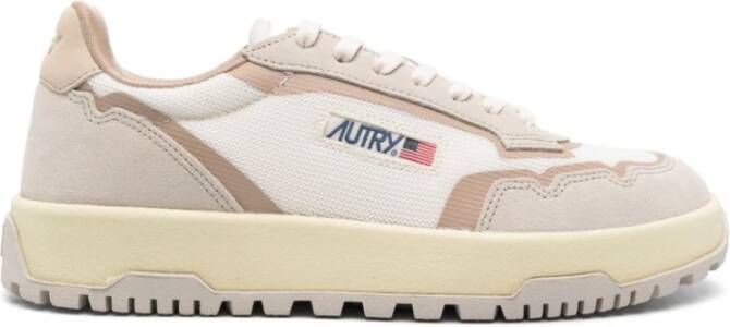 Autry Beige Sneakers Beige Heren