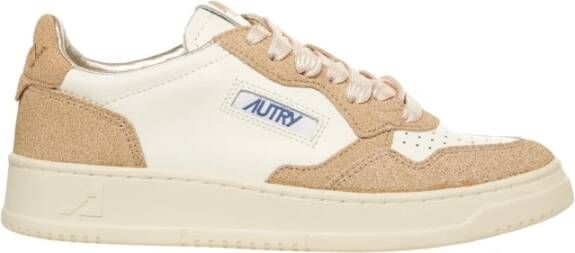 Autry Beige Sneakers Elegant Comfort Tijdloze Keuze