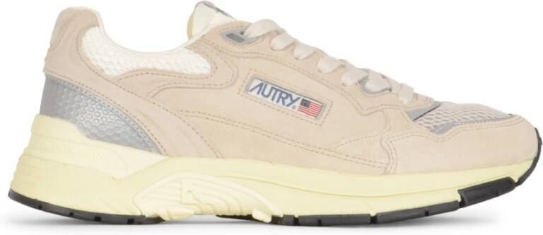 Autry Beige Sneakers Hyperway Low Style