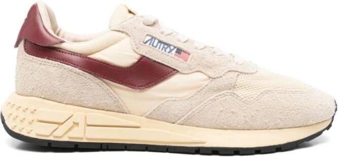 Autry Beige Sneakers voor Mannen