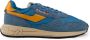 Autry Blauw en gele suède sneakers Blue Heren - Thumbnail 1