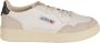 Autry Blauw Wit Sneakers Medalist Suede Panel Multicolor Heren - Thumbnail 14