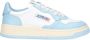Autry Lage Leren Blauwe Medalist Sneakers Multicolor Dames - Thumbnail 1