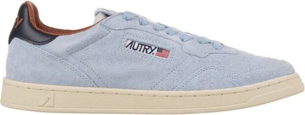 Autry Blauwe Medalist Flat Sneakers Blue Heren